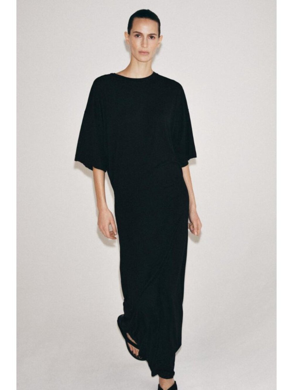 ZARA FLOWY LONG DRESS